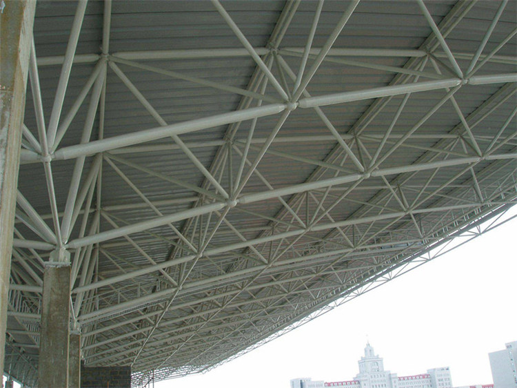 怒江学院体育场网架工程